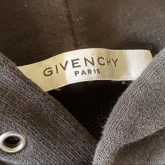 Womans Givenchy hoodie French xl small fit used - Picture 7 of 10